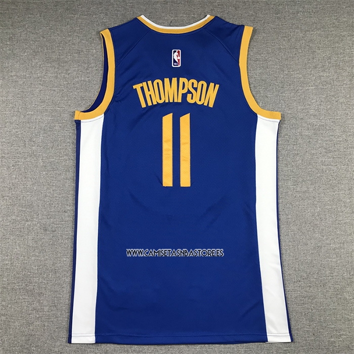Klay Thompson NO 11 Camiseta Golden State Warriors Icon 2022-23 Azul